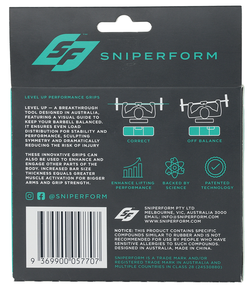 LevelUp Performance Grips (Pair)